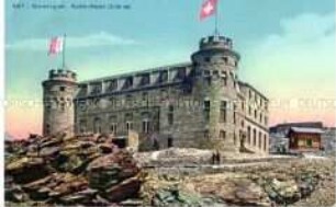 Das Kulm-Hotel auf dem schweizerischen Gornergrat