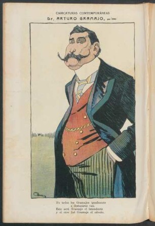 Dr. Arturo Gramajo : Caricaturas contemporáneas