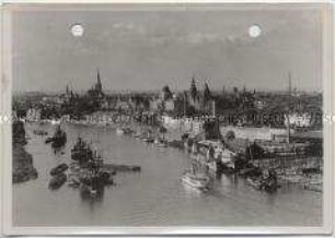Stettin, Blick auf die Stadt