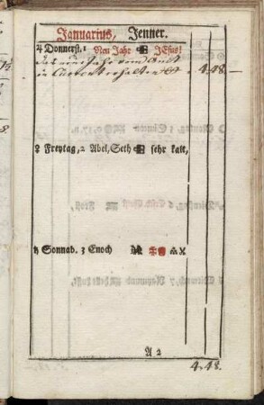 Januarius, Jenner.