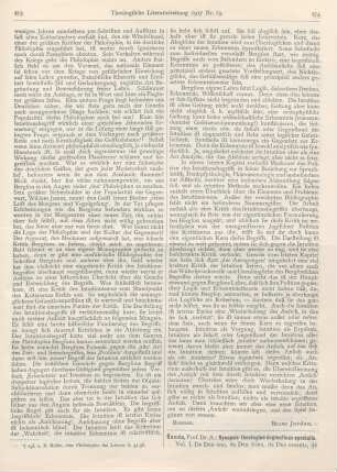 274-275 [Rezension] Sanda, A., Synopsis theologiae dogmaticae specialis. Vol. I