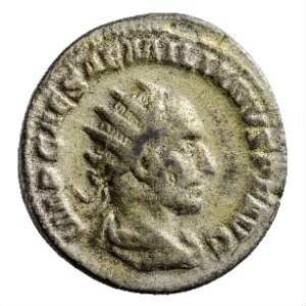 Münze, Antoninian, 253 n. Chr.