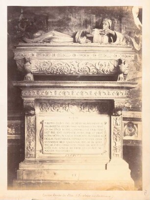 Camposanto Monumentale, Pisa: Grabmal des Benedetto da Rovezzano
