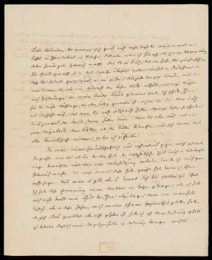 Brief von Wilhelm Grimm an Ludovika Katharina Maria von des Bordes