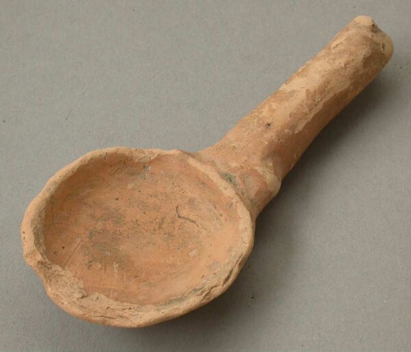 Clay spoon