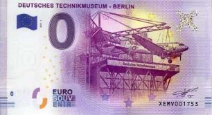 Souvenirgeldschein: 0 Euro 2017