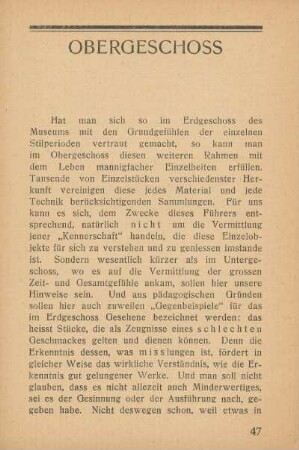 Obergeschoss