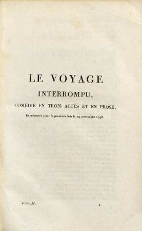 Oeuvres de L. B. Picard, 2. Theatre ; T. 2