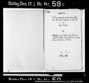 Beschaffung einer Aussteuer für Anastasia von Zerßen seitens ihres Stiefbruders Caspar Adrian von Zerßen zu Rinteln