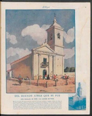 Del Buenos Aires que se fue San Nicalás de Bari