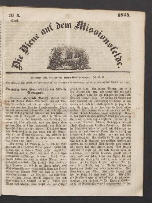 N° 4. April 1854