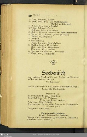 Seebenisch