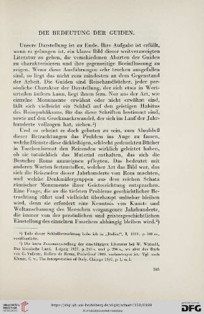 Die Bedeutung der Guiden
