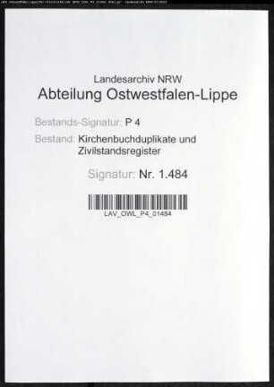 Kirchenbuchduplikat der katholischen Gemeinde Letmathe (GHT 1854-1856). (Gemeinde: Letmathe, katholische Gemeinde)