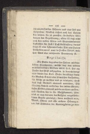Begräbnisse.