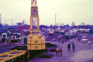 Uelzen: Bahnhof: Eisenbahn-Jubiläumsschau