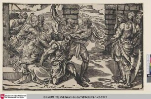 [Dalila livrant Samson aux Philistins; Delila liefert Samson den Philistern aus]