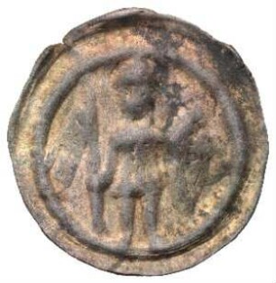 Fundmünze, Brakteat, 1232 - 1253