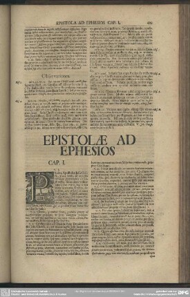 Epistolae Ad Ephesios