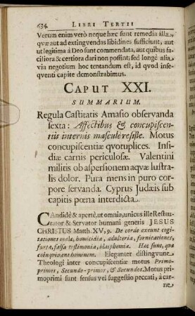 Caput XXI. - Caput XXVII.