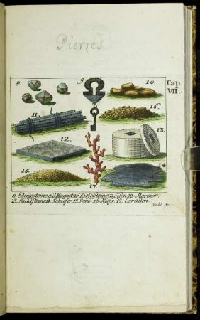 Cap. VII. 8. Edelgesteine. - 17. Corallen.