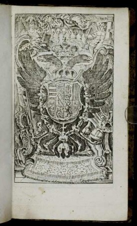 [...Nebst Vorsetzung Des Herrn Cammer-Richters, Hrn. Präsidenten und Hrn. Assessoren Wappen,...]