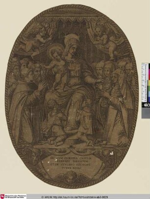 Hic cum Prolepia Castam Venerare Parentem et de Syncero Pectore Funde Rosas