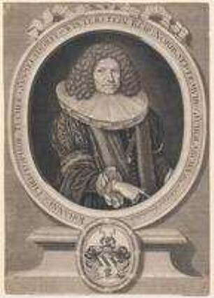 Johann Christoph (= Hans Christof II.) Tucher, Septemvir und Scholarch; geb. 1. Februar 1627; gest. 13. Dezember 1693