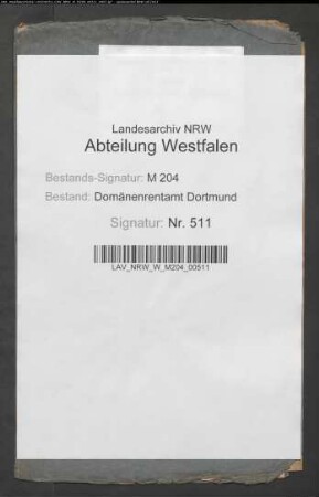 Die Abgaben des Lohgerbers Callenberg in Castrop und deren Ablösung