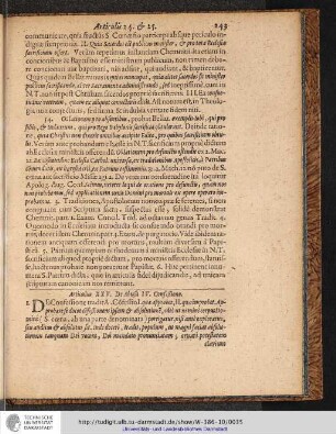 Articulus XXV. De Abusu IV. Confeßione.