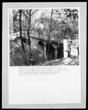 Brücke über den Flutgraben