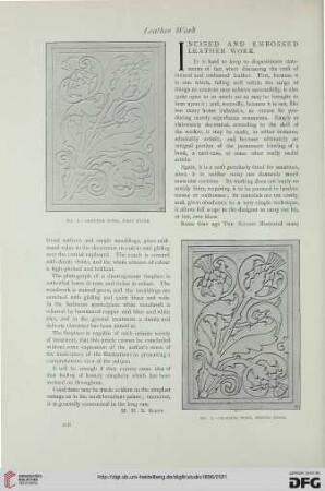 6: Incised and embossed leather work