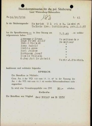 Ulrich, Heinrich