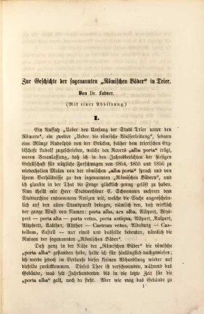 Mittheilungen aus dem Gebiete der kirchlichen Archäologie und Geschichte der Diöcese Trier, 2. 1860