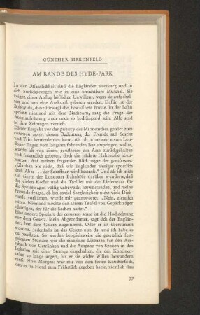 Am Rande des Hyde-Park