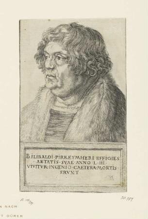 Bildnis Willibald Pirckheimer