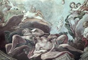 Die Vermählung des Herkules mit Hebe im Olymp
