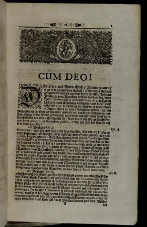 Cum Deo!