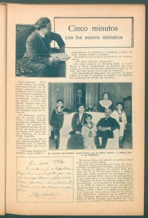Cinco minutos con los nuevos ministros