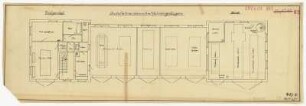 Kraftfahrzeugschuppen, Installationsplan, Erdgeschoß
