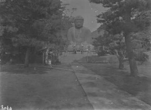 Buddhastatue : Daibutsu (große Buddhastatue) von Kamakura