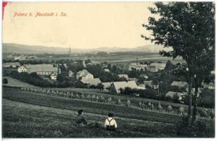 Polenz. Blick auf Polenz