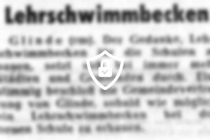 Lehrschwimmbecken