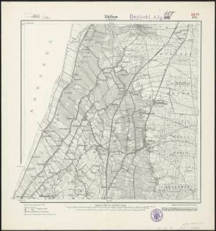 Meßtischblatt 828 : Midlum, 1926 : Midlum. - Aufn. 1878/91, einz. Nachtr. 1926. - 1:25000. - [Berlin]: Reichsamt für Landesaufnahme, 1926. - 1 Kt.