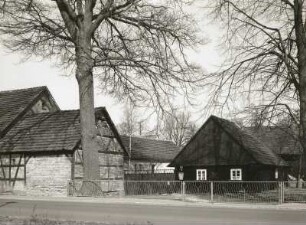 Schleife, Friedensstraße 43. Wohnhaus. Um 1850. Straßenansicht