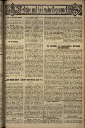 Vierte Ausgabe vom Sonntag, den 12. Januar 1930.