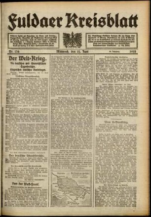Ausgabe vom Mittwoch, den 12. Juni 1918.