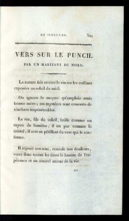 Vers Sur Le Punch.