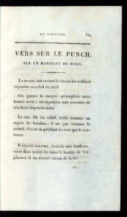 Vers Sur Le Punch.