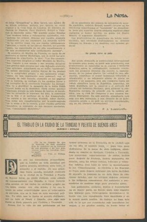 El trabajo en la ciudad de la Trinidad y puerto de Buenos Aires (1580-1610)